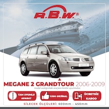 Rbw Renault Megane 2 Grandtour 2006 - 2009 Ön Muz Silecek Takımı