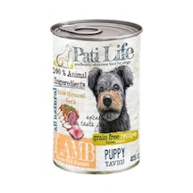 Pati Life Kuzu Etli Yavru Köpek Konserve Maması 12 x 415 G