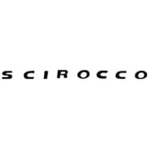 Volkswagen Uyumlu Scırocco Siyah Yazı Büyük