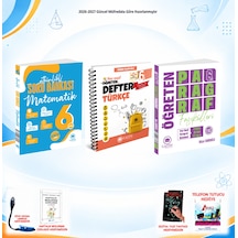 Çanta Yayınları 2026-2027 6. Sınıf Tüm Dersler 3 Kitap Mat Soru/türkçe Defter/paragraf Set