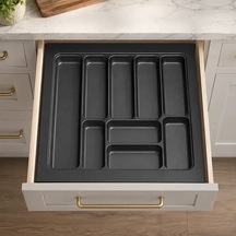 Sese Plastik Ekonomik Kaşıklık 55x49 Cm Antrasit 400-07-05-54 Çok Renkli