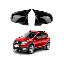 Dacia Sandero 2013- Araca Özel Batman Yarasa Ayna Kapağı Pianobla