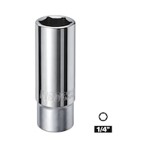 Rıco 1/4 Altı Köşe Derin Lokma 6 Mm