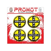 Arora Uyumlu Damla Sticker 4cm-4 Adet 03 Diğer