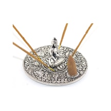 3 Adet Metal Yuvarlak Budalı Tütsülük Metal Yuvarlak Tütsü Kabı Incense Burner 10.5 Cm