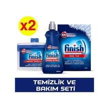 Finish  Bulaşık Makinesi Temizlik ve Bakım Seti x 2