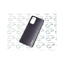 Oppo Reno 5 Arka Kapak Batarya Pil Kapağı Siyah Siyah
