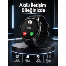 Mey İthalat Akıllı Saat Bildirim Görme Amoled Ekran Gps Uyumlu Sesli Görüşme