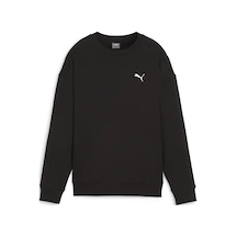 Puma Her Crew Tr Siyah Kadın Sweatshirt