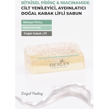 Biolea's Skincare Doğak Kabak Lifli Bitkisel Pirinç& Niacinamide Sabun 110 G