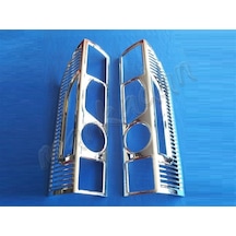 Peugeot Boxer Krom Stop Çerçevesi 2006-2014 2 Parça Abs Krom
