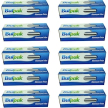 Burpak Alüminyum Folyo - 30 Cm. X 100 Metre - 10 Mikron - 10 Paket