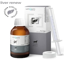 Vetqom Köpek Liver Renew Karaciğer Koruyucu Ve Toksin Temizleyici Likit 120 Ml