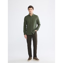 Lcwaıkıkı Classic Haki Dar Kalıp Gabardin Erkek Chino Pantolon Lcwaıkıkı Classic Haki Dar Kalıp Gabardin Erkek Chino Pantolon