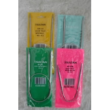 Çelik Telli Misinalı Şiş 4,5 No 4 Lü Set