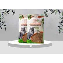 Zeytin Çekirdeğinden Üretilen Aktif Karbonlu%100 Doğal Kedi Kumu 7.5lx2