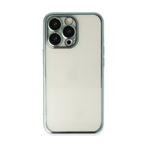Apple iPhone Uyumlu,  14 Pro Max Kılıf Razer Lensli Silikon - Yeşil