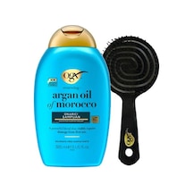 Ogx Güçlü Nemlendirici Ve Canlandırıcı Argan Oil Of Morocco Sülfatsız Şampuan 385ml + Ogx Tarak