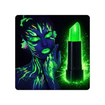 Ers Uv Neon Yeşil Ruj Karanlıkta Parlayan Makyaj Boyası Diğer