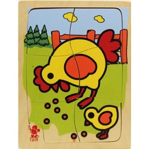 Tavuk Ahşap Puzzle