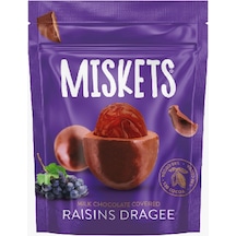 Miskets Sütlü Çikolata Kaplı Üzüm Draje 70 G