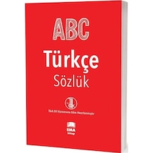 ABC Türkçe Sözlük - TDK Uyumlu- Ema Kitap
