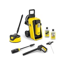 Yüksek Basınçlı Temizleyici K 5 Comfort Premium Home, Basınç: 145 Bar, Basma Miktarı: 500 L/saat, Yüzey: 40 M²/saat, 18,2 Kg, Ekstra Esnek Yüksek Basınçlı Hortum, Hortum Makarası, 4'ü 1 Arada