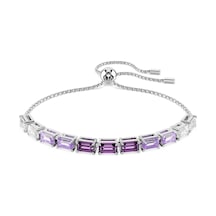 5707199 Swarovski Bilezik Matrıx:bracelet Baguette Pur/rhs M Çok Renkli