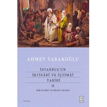 İstanbul'un İktisâdî Ve İçtimâî Tarihi - 2 - Ccgx-876644