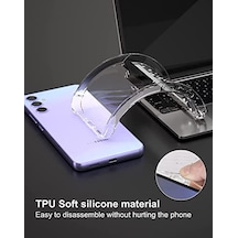 Galaxy A35 Uyumlu Şeffaf Slim Tpu Saydam Kılıf 50 x 22