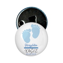 Famous Bebek Şekeri Magnet Bebek Mevlüt Hediyelik Isimli Kapak Açacak  (434856230)