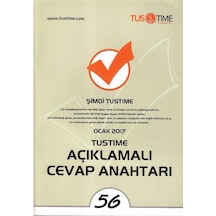 Tus Time 2017 Ocak Deneme Sınavı Temel Bilimler Ve Klinik Bilimler Testi Soru Ve Açıklamaları Cevap Anahtarlı 56