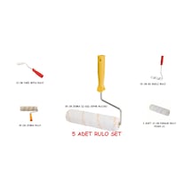 Rulo Set - 5 Li Rulo Set - Her Ölçüde Rula Ve Yedek Uc Ürünümüzde