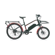 Carraro E-lıne Elorry 2.1 Unısex Mini Velo Bisiklet 406h Hd 26 Jant 7 Vites Mat Siyah Kırmızı Gri Siyah
