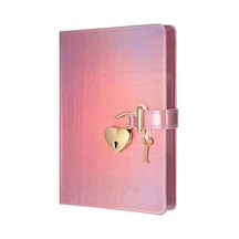 Hush Hush Kilitli Metalik Defter Kutulu 80 G .160 Yp Çiz.lila Çok Renkli