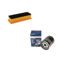 Bosch Filtre Bakım Seti Fiat 500 500c 1.2 Benzin Hava + Yağ Filtre