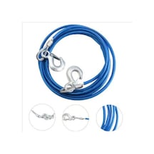 Arsvision Auto Accessorıes Çeki Halatı Çelik Izoleli Oto Çekme Halatı 3 Ton Çekme