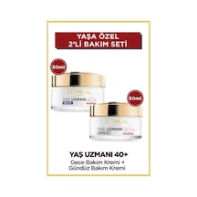 L'Oreal Paris  40+   Gündüz Bakım Kremi 50 ML + Gece Bakım Kremi 50 ML
