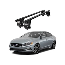 Royal Volvo S60 2010-2018 Uyumlu Siyah Kilitli Ara Atkı Port Bagaj Tavan Barı