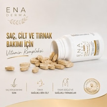 Enaderma Hair Vitamin Vitamin. Saç, Cilt Ve Tırnak Sağlığı İçin. Biotin, Procapil Ve Vitamin Kompleksli