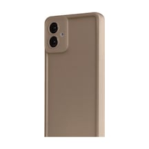 Samsung Galaxy Uyumlu-  A07 4g Viera Silikon - Kahverengi