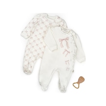 Babycosy Organic Wear Bebek 2li Tulum %100 Organik Pamuk , Bebek - Yenidoğan- Csy8148 Powder