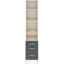 Arges Dolap 4 Raflı 3 Çekmeceli 44x30x221 Aytaşı-antrasit Aytaşı Arges Dolap 4 Raflı 3 Çekmeceli 44x30x221 Aytaşı-antrasit Aytaşı