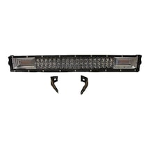 Offroad Sis Lambası 60Cm 90Led Beyaz-Amber 270W Çakarlı Lass291