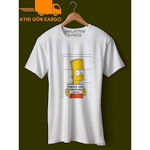 Bart Preso Baskılı Tişört Tshirt Ücretsiz Kargo