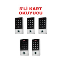 Sr-212 Mf-w Parmak İzi Kart Okuyucu 13.56 Mhz Ip68 Dokunmatik Şifreli Biyometrik Geçiş Kontrol Sistemi 10000 Kullanıcı 5 Adet