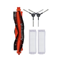 Viomi V2 Pro / V2 Max Uyumlu Robot Yedek 5 Parça Seti Ana Fırça Yan Fırça Hepa Filtre