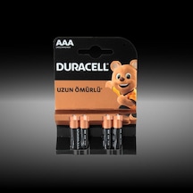 Duracell Alkalin AA Kalem Pil 1,5V 4'lü Paket (LR6 / MN1500)