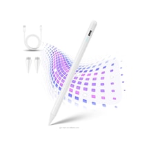 Tablet Telefon İpad Yazı Çizim Kalemi + Yedek Uç Universal Pencil Dokunmatik Ekranlar İçin Stylus Kalemler, Manyetik Evrensel İnce Noktalı İpad Kalemi Apple Uyumlu iPhone /ipad/Samsung Uyumlu/android/tablet Beyaz Belirtilmemiş