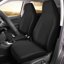 Fiat Linea Araca Özel Oto Koltuk Kılıfı Pro - Baskısız - Siyah
